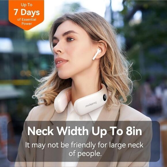 10000mah Rechargeable Neck Warmer,for Necks Up to 8 inches Wide,5 Hours P - Picture 5 of 8